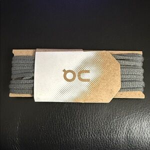 On Running Men's Dark Gray Shoelaces